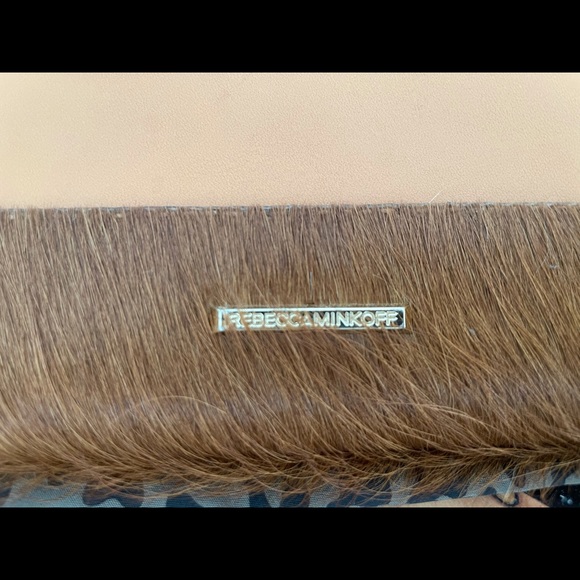 Rebecca Minkoff Cowhide Clutch - Picture 5 of 8